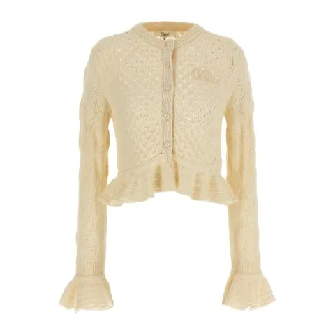 끌로에 포인텔 러플 헴 가디건 CH25AMC01590 107