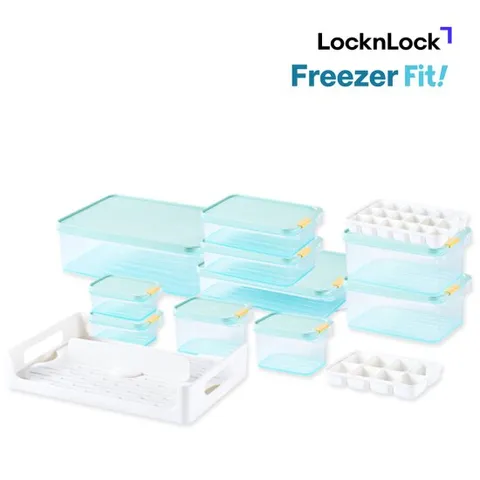 락앤락 냉동실 정리용기 프리저핏 13종 풀세트