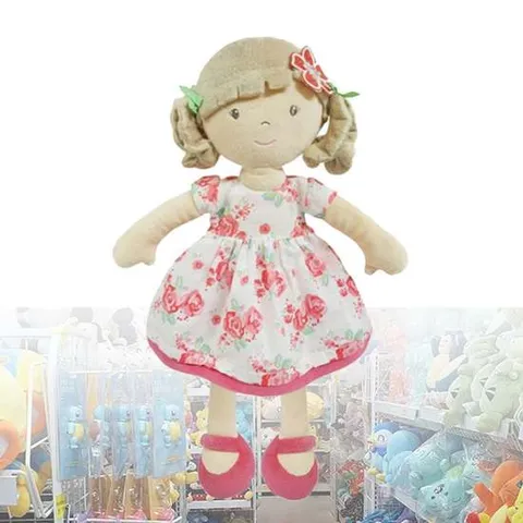 아기인형 리본 베이비돌 인형옷 보니카소녀 핑크꽃 인어공주
