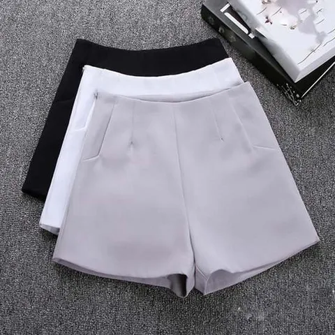하이웨스트숏팬츠 A라인와일드숏팬츠 A라인와일드숏팬츠