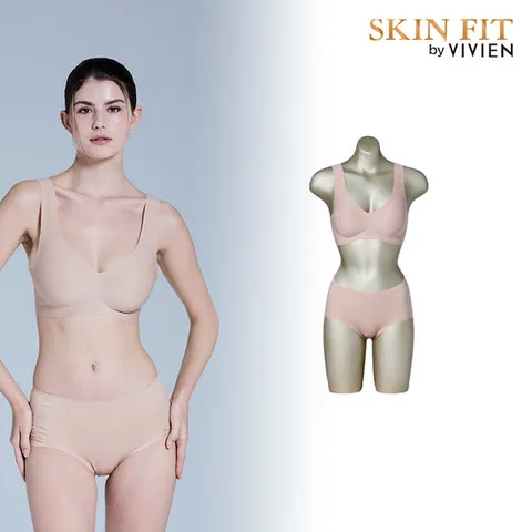 비비안 퓨징 이지웨어 노와이어 브라팬티 1세트