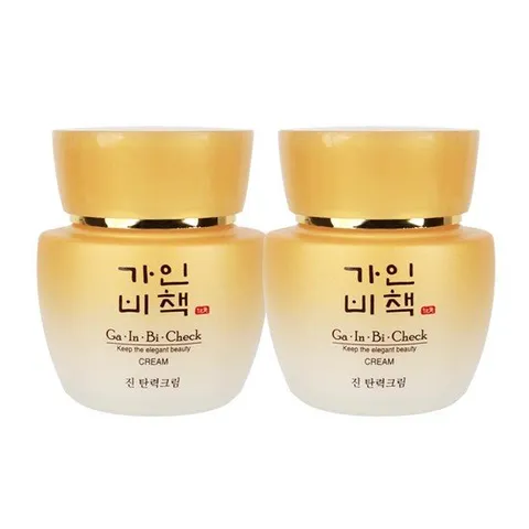 (2개)가인비책 진 탄력크림 60ml /엑소좀 영양보습 주름개선 기능성