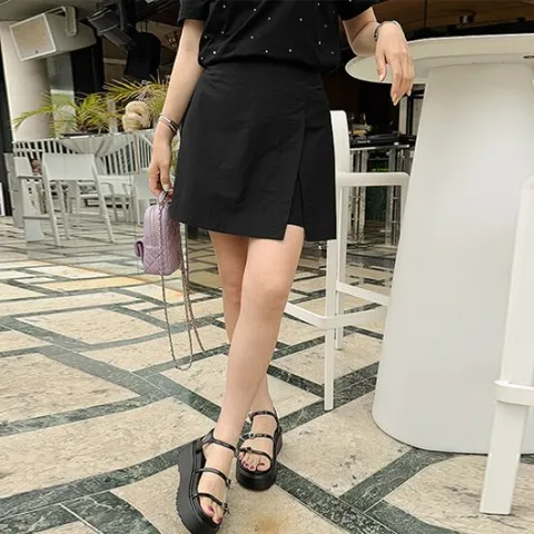 [조아맘] [MADE] 셀린 랩치마 바지