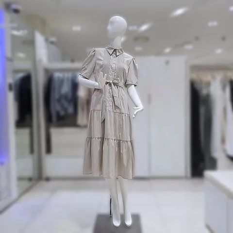 [ AK백화점 ][밸리걸] 카라넥 허리밸트 원피스 217820