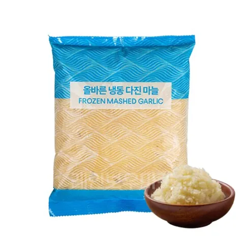 [ 롯데백화점 ]다진마늘 1kg 간마늘 업소용 중국산 냉동