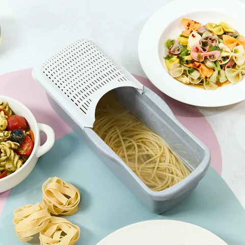 이지앤프리 전자레인지 누들쉐프 파스타 만능 쿠커 1p+1p (총2p) 야채 세척 데침