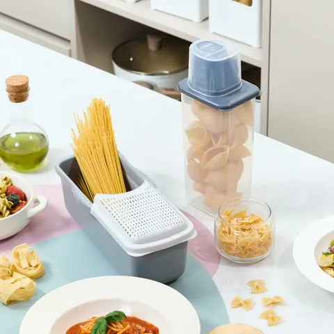 이지앤프리 누들쉐프 파스타 만능 쿠커 1P 보관통 1P 세트 전자레인지 찜기 야채세척