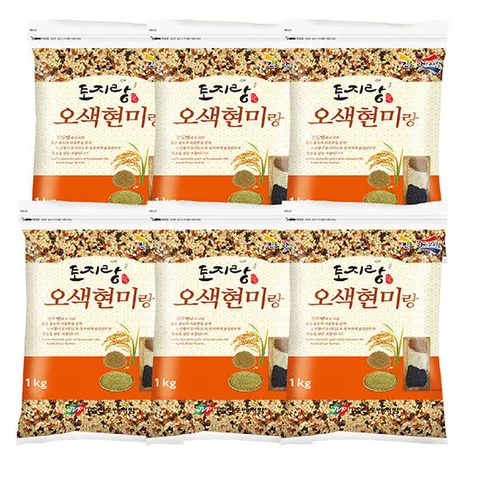 [토지랑] 국산 햇곡 오색현미 6kg
