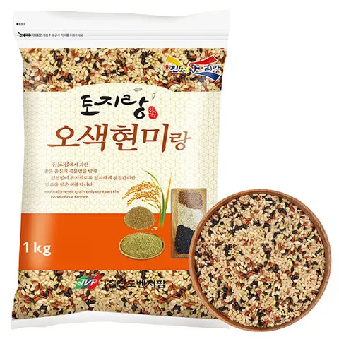 [토지랑] 국산 햇곡 오색현미 1kg