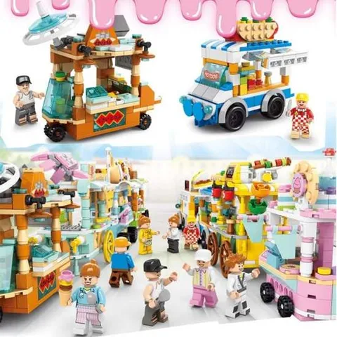 건물블럭 개당판매가) 푸드트럭블럭(총8종류