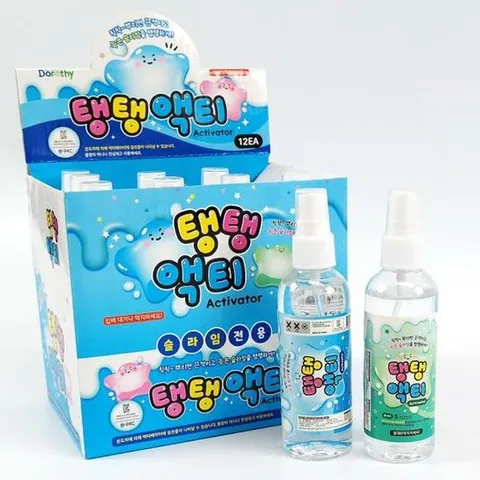 슬라임조절액 1000 탱탱 액티베이터 랜덤 (929) 1박스 12개 / 슬라