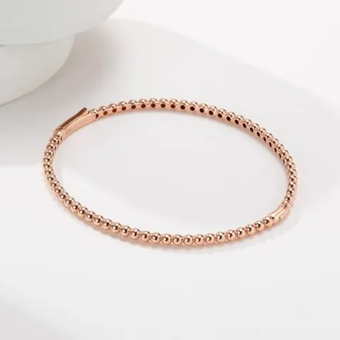 [더스톤즈] 18K 심플 버블 뱅글 팔찌