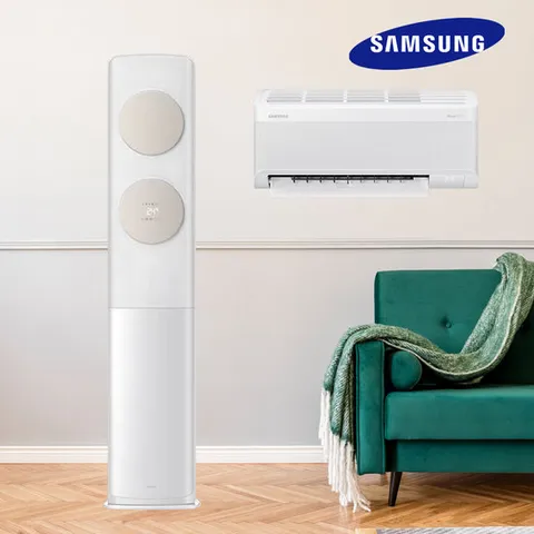 삼성 AI 인버터 무풍 클래식 투인원 19+6평 에어컨 실외기 리모컨포함 AF70F19D11BRS