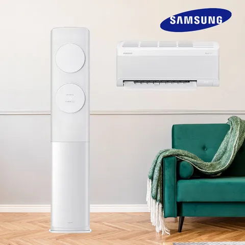 삼성 AI 인버터 무풍 클래식 투인원 19+6평 에어컨 실외기 리모컨포함 AF70F19D11WRS