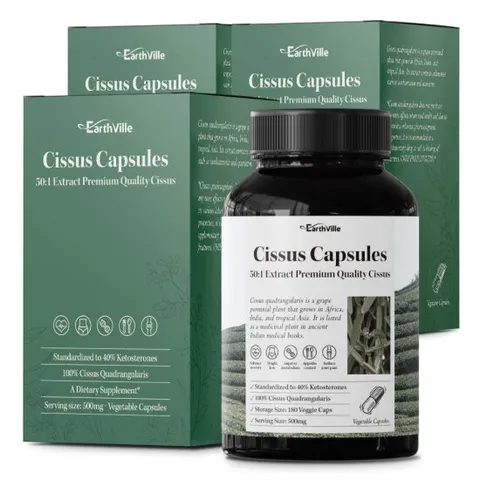 3개 어스빌 시서스알약 50배농축 180캡슐 시서스가루 씨서스 시저스 추출물