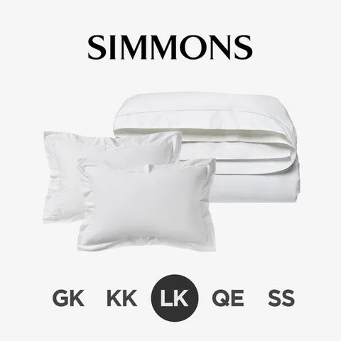 [시몬스] 시몬스 홈. 화이트컬렉션 로니 침구세트 LK