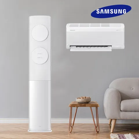 삼성 AI 인버터 무풍 클래식 17+6평 투인원 에어컨 실외기 리모컨포함 AF70F17D11WRS