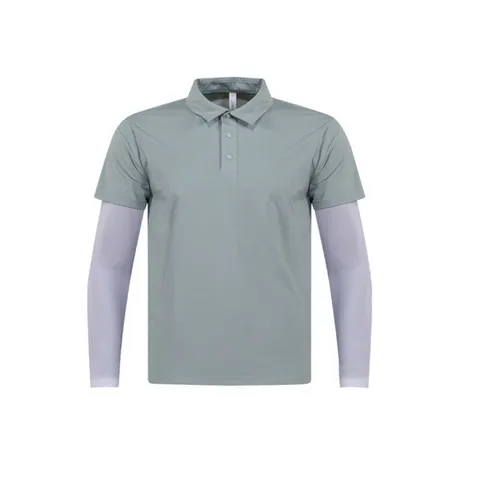 골피아 남성 여름 토시 레이어드 골프셔츠 GCTM54R2564