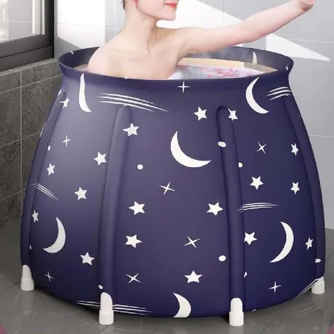 자쿠지 휴대용 홀로사우나 욕조기 성인접이식욕조 2인욕조