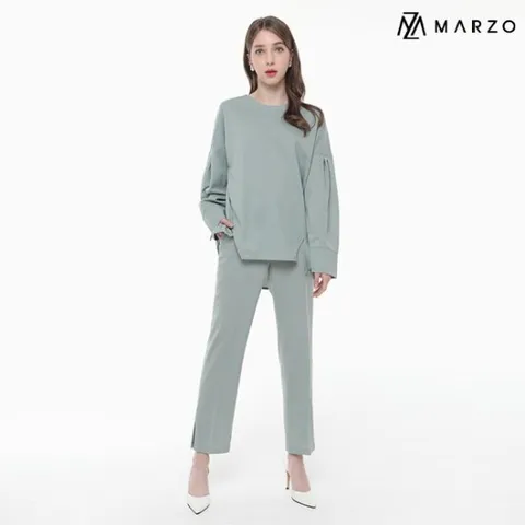 [마르조][2종]마인라운지 블루 상하2BMAMD01