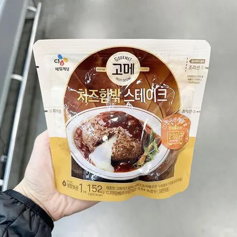 고메 치즈 함박 스테이크 152g 402416
