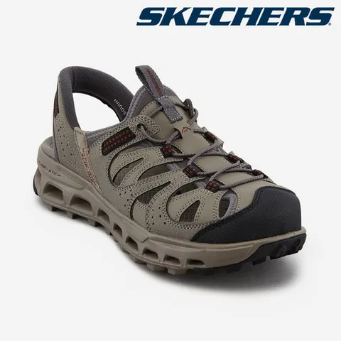 [ 롯데백화점 ]스케쳐스 남성 글라이드 스텝 트레일  샌들  슬립인스   SL0MSCFM012-GD