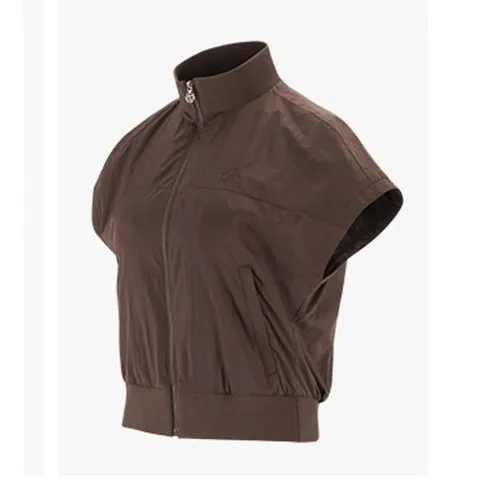 [ 롯데백화점 ][엘르골프]24년 간절기 여성 밑단시보리 세미오버핏 안감 베스트[6K61401]