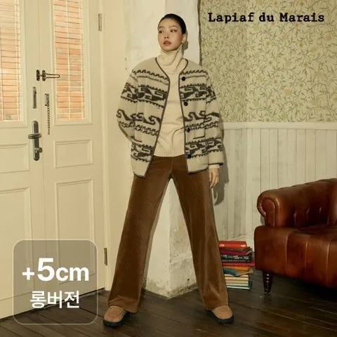 롱)라삐아프 25FW 코듀로이 와이드팬츠 3종 롱버전 [런칭 가격 89,900원]