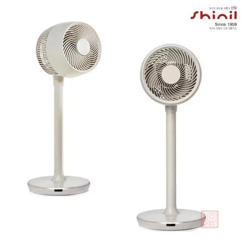 신일 BLDC 리모컨 서큘레이터 선풍기 좌석용 스탠드 써큘레이터 사무실 가정용 식당 좌식 베이지 색상