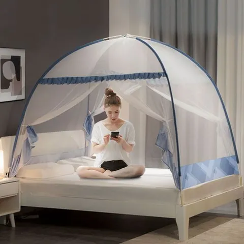 침대 텐트 모기장 접이식 양문형 원터치 캐노피 사각모기장 아기모기장 캠핑모기장 접이식모기장 모기텐트 유아모기장 범퍼침대모기장 텐트형모기장