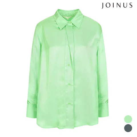 [조이너스] 언발란스여밈새틴블라우스_JACS2-WWB050