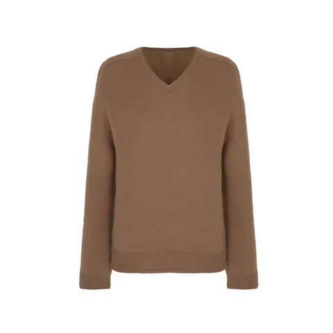 여성 베이직 브이넥 니트_HCDWSW801