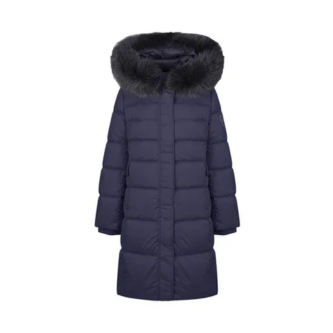 폭스퍼 후드 롱 구스다운 점퍼_CLDWDW109