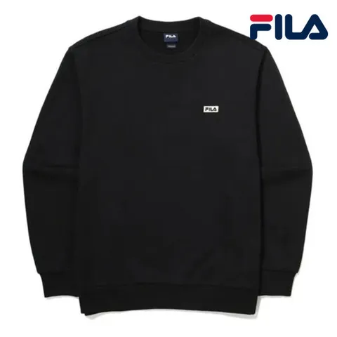 [휠라]휠라 에센셜 와펜 맨투맨 FS2POG1101X BLK _ 긴팔티