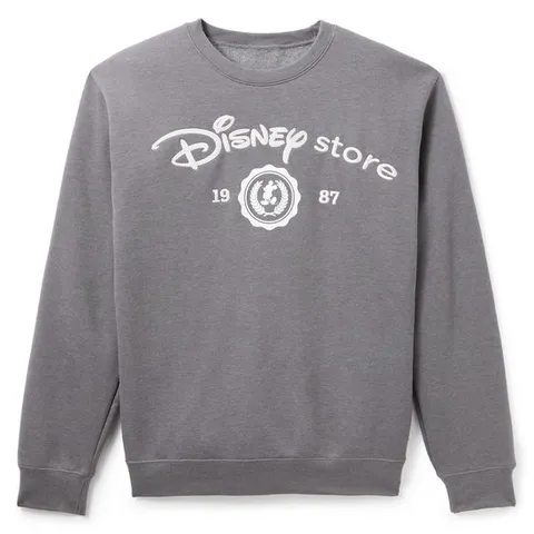 디즈니 미키마우스 성인용 풀오버 스웨트셔츠 모델