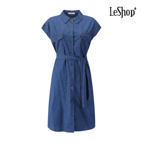 [ 롯데백화점 ][르샵]썸머 버튼 데님 원피스 (BP7OP009A)