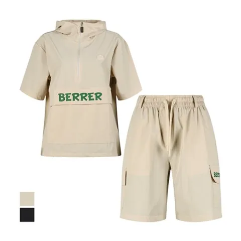 보스케 여성 여름 골프웨어 반팔 티셔츠 밴딩 반바지 세트 LB250619258