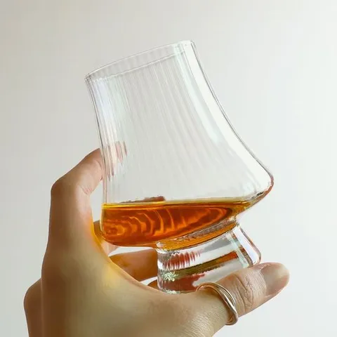 스탠다드 위스키잔 싱글몰트 유리잔 플리츠 280ml 유리잔