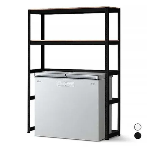 김치냉장고앵글120 2단 180 무볼트조립식세탁기수납장 세탁기선반 건조기선반 세탁실선반 베란다선반 드럼세탁기선반 다용도실선반 세탁기위선반