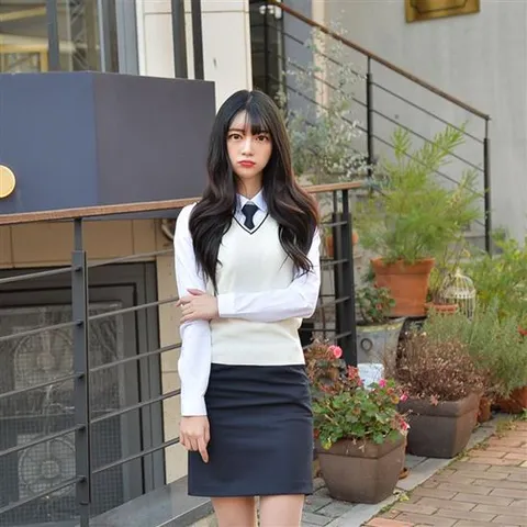 교복쇼핑몰 교복몰 (허리조절)사계절 네이비 학생.