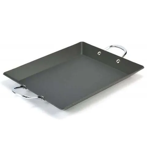 볶음팬 볶음판 구이판 닭갈비팬 그리들 그릴팬 32.7cm 고기불판 사각철판 사각불판 닭갈비판 무쇠철판 그리들팬 캠핑그리들