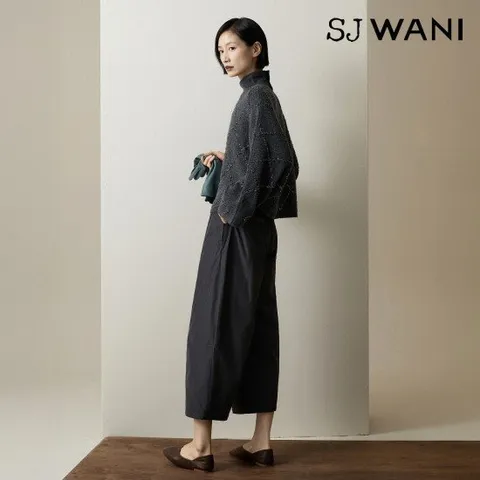 SJ와니 25FW 그레이스 볼륨라인 팬츠 1종 (런칭 가격 119,900원)