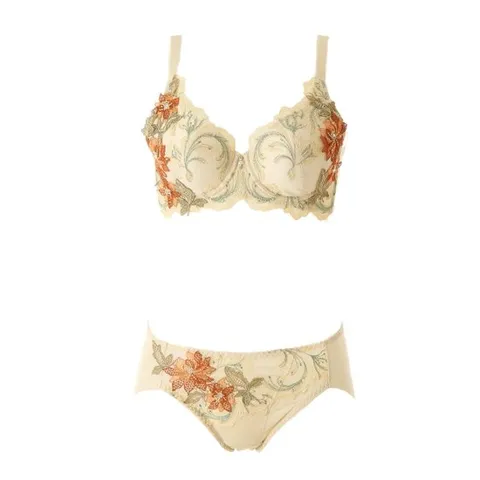 [ 롯데백화점 ](C,D컵)살루트 고급스럽고 화려한 감각보정브라 햄팬티세트 DBR0456CDDPT0456H