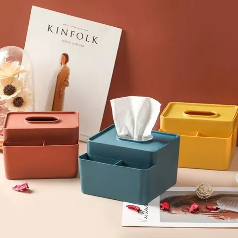 모던 다용도 티슈박스 펜꽂이 소품꽂이 분리수납 인테리어소품 정리용품