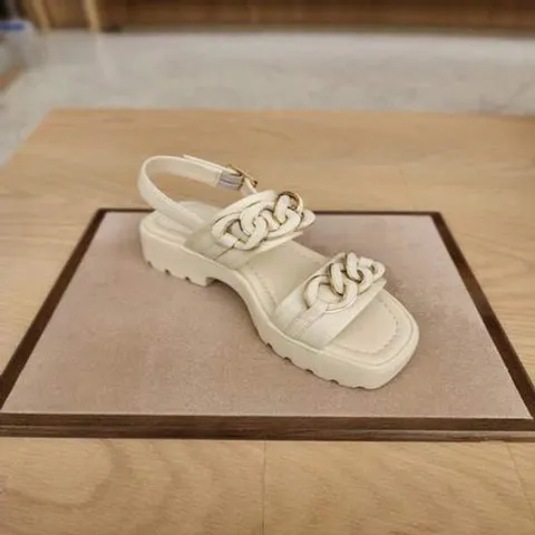 [ 현대백화점 ][탠디] 탠디 수입화 여성 샌들 G25012 IVORY 앞3CM 뒤6CM G25012IVORY