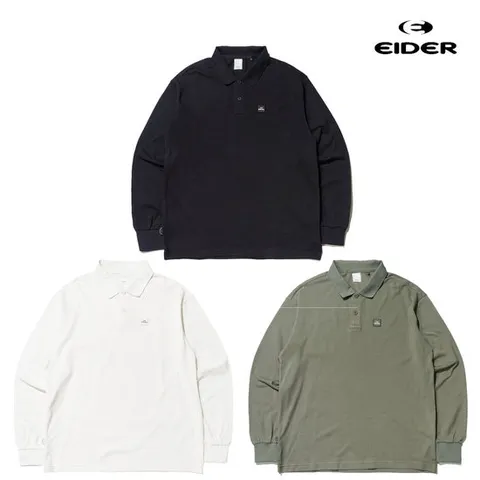 [ 롯데백화점 ]아이더 [택가 119,000원] 남성 키네틱 긴팔 폴로 티셔츠 남자카라티 DMU23261