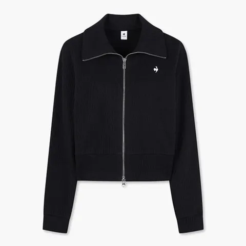 [ 현대백화점 ][르꼬끄] 한정수량 여성 컴피니트 하이넥 집업 QP322OFT91