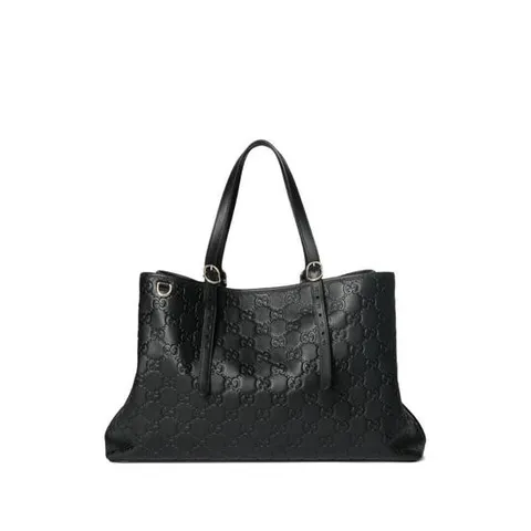 구찌 여성 블랙 쇼퍼백 815213 AAFDV1000