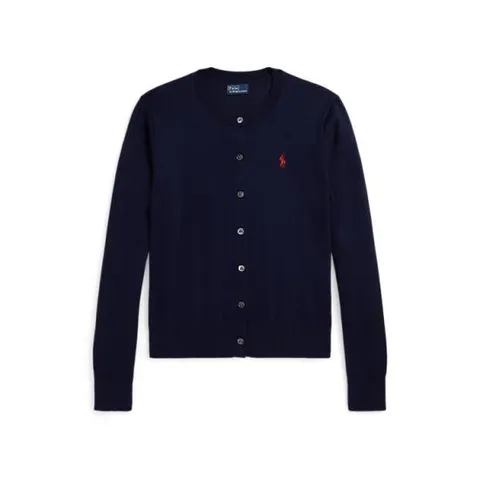 폴로 랄프 로렌 여성 코튼 크루넥 카디건(WMPOSWENDW20478400)