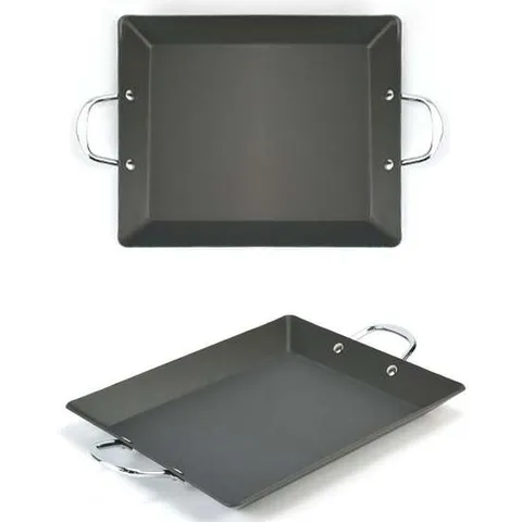 경질코팅 닭갈비 곱창 전골팬 볶음팬 39.7x34.7cm 7호 닭갈비철판 닭갈비판 닭갈비팬 곱창팬 떡볶이팬 떡볶이판 볶음판 떡볶이철판 볶음철판 떡볶이사각팬